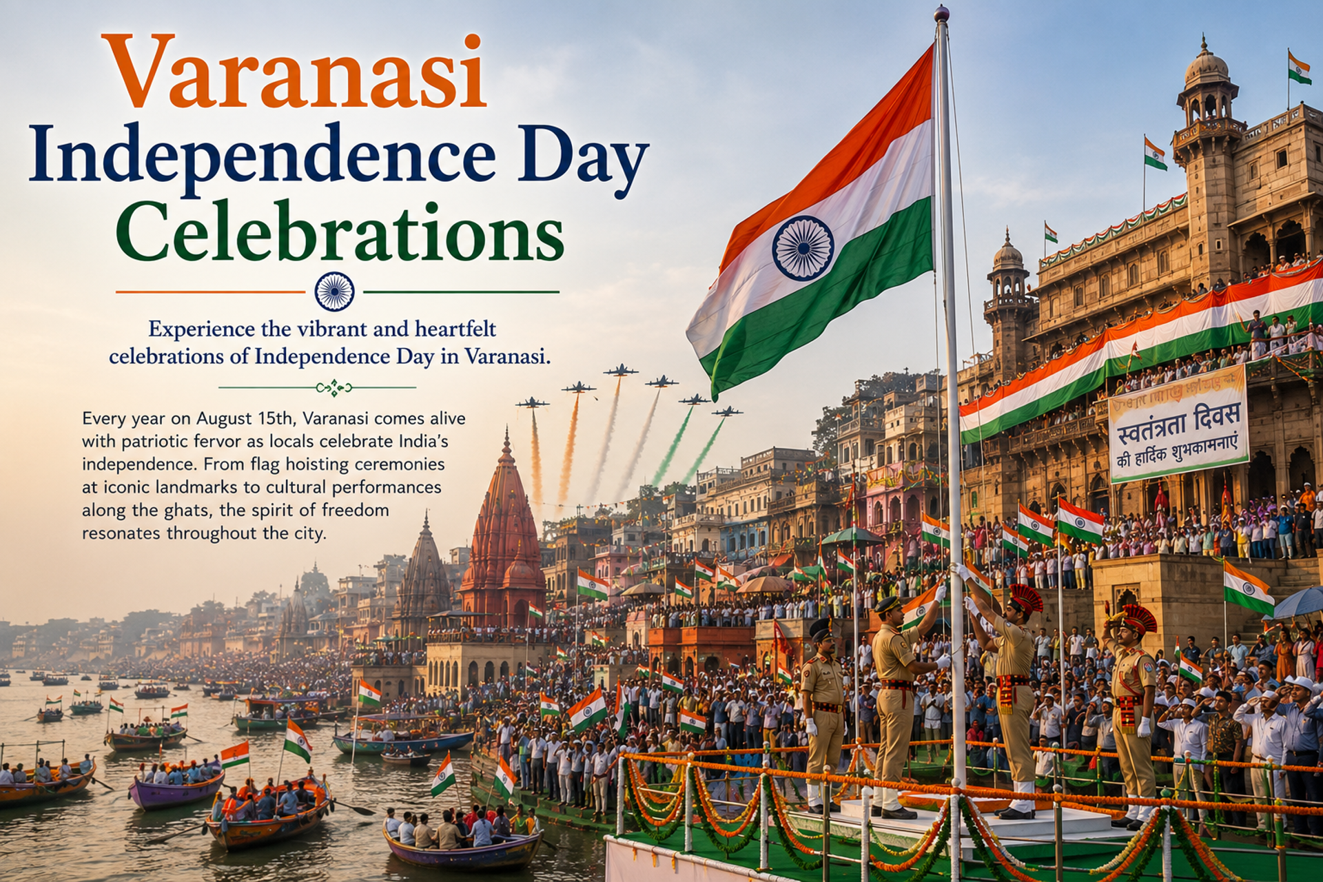 Varanasi Independence Day Celebrations: A Cultural Extravaganza