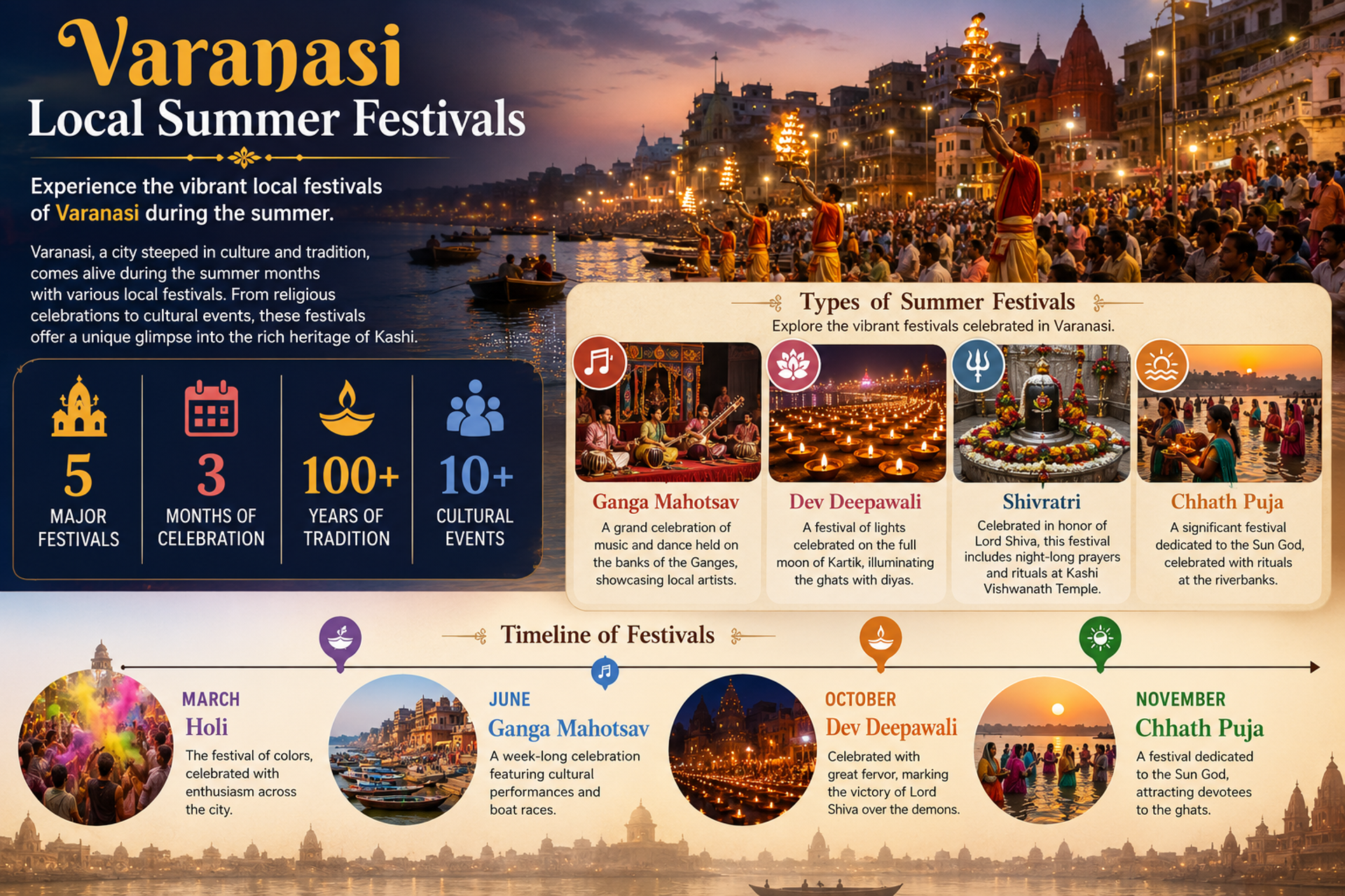 Varanasi Local Summer Festivals: Celebrate Culture and Tradition