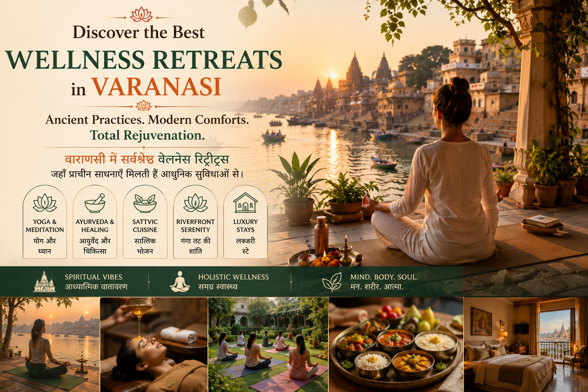 Best Wellness Retreats in Varanasi: Rejuvenate Your Spirit