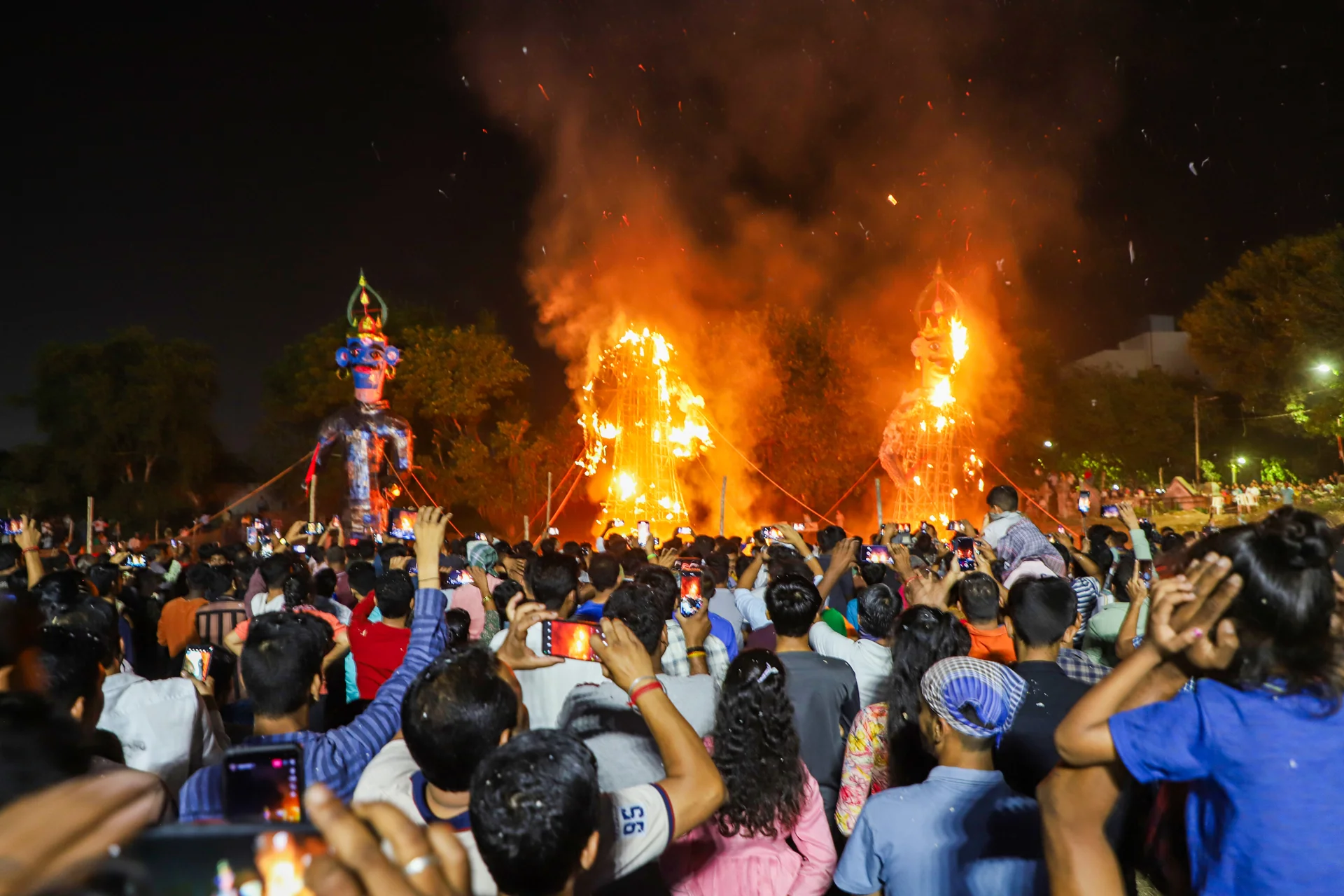Varanasi Raavan Dahan: A Cultural Celebration in Banaras