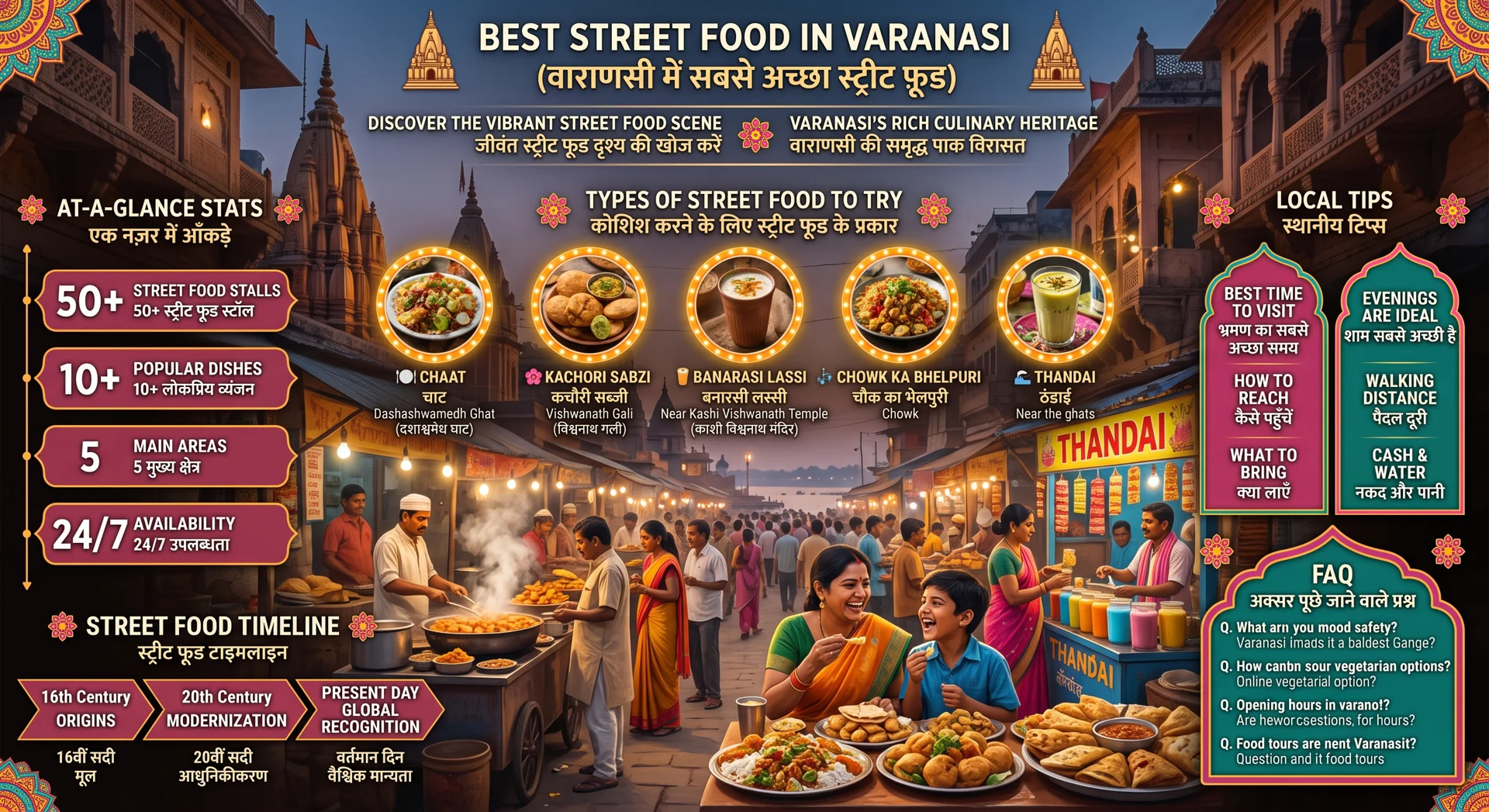 Best Street Food in Varanasi: A Culinary Journey