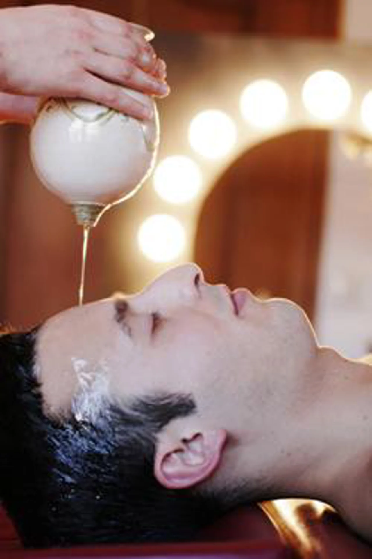 Shirodhara in Varanasi: Ayurvedic Forehead Oil Therapy