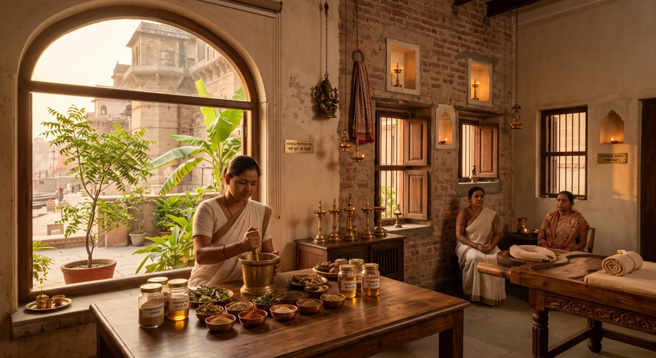 Unwind with Varanasi's Healing Ayurveda and Spa Retreats