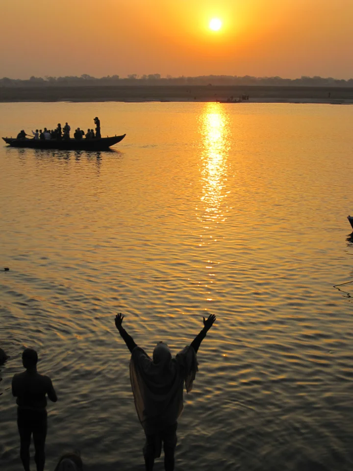 Sunrise Serenity on the Ganges