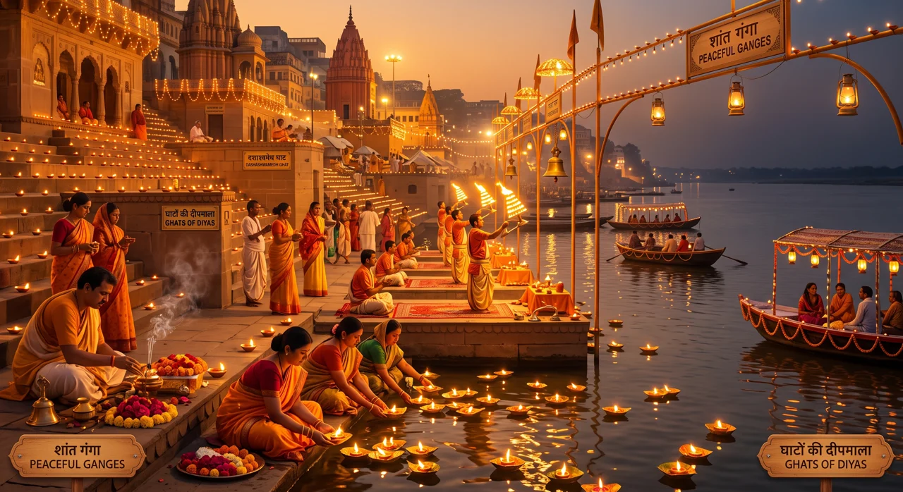 Experience the Calm of Varanasi's Late Night Ganga Walks